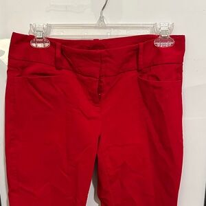 The Limited Bold Red Trousers